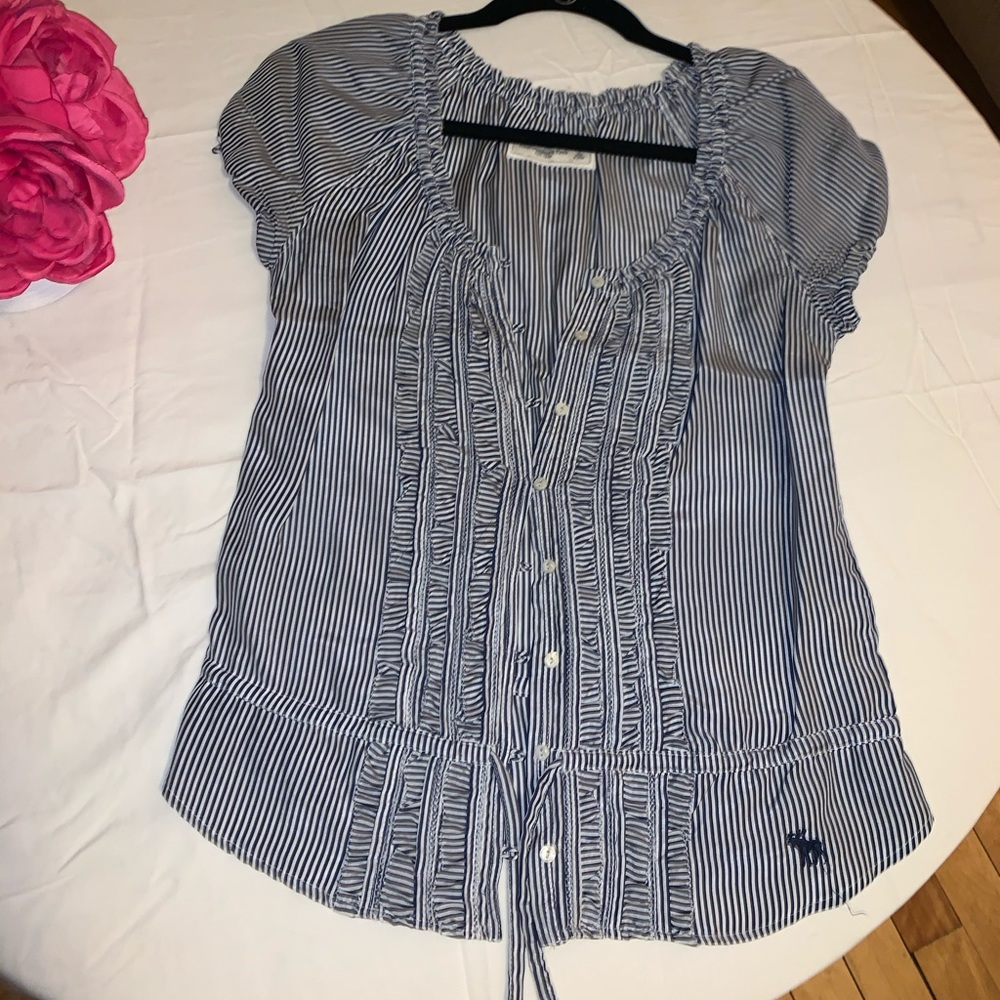 100% Silk Blouse from Abercrombie.
